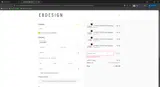 EBDesign coupon verification screenshot