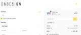EBDesign coupon verification screenshot