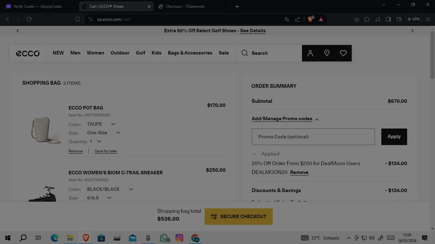 ECCO Promo Codes 20 Off March 2024
