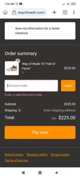 SAVETEN coupon verification screenshot