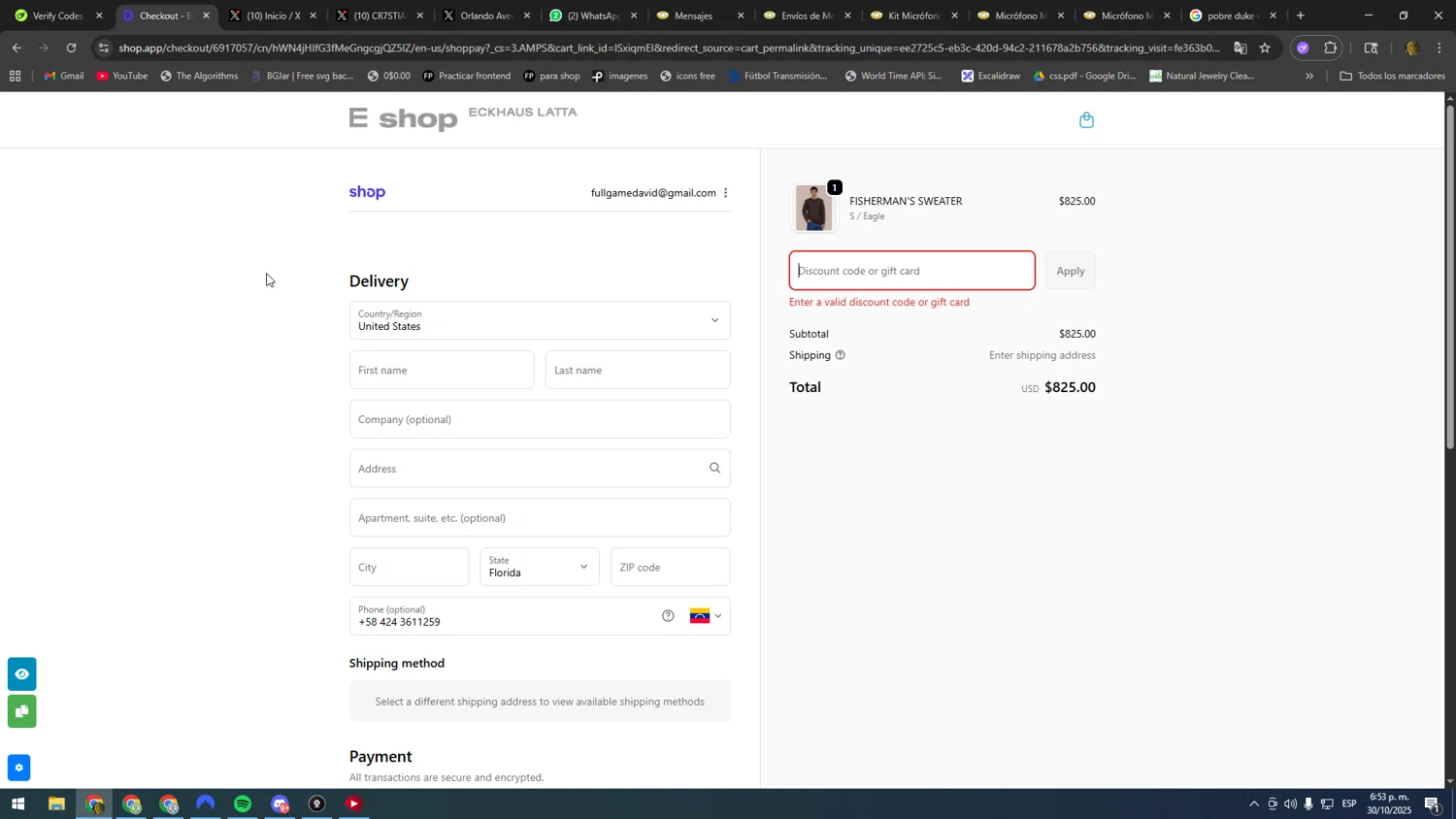 Eckhaus Latta promo code screenshot showing code ONLYFANS20 applied at Eckhaus Latta checkout page. Uploaded by SimplyCodes community member SOOOOOOOOOOOOOOOOOOOOOOO on Oct 30, 2025