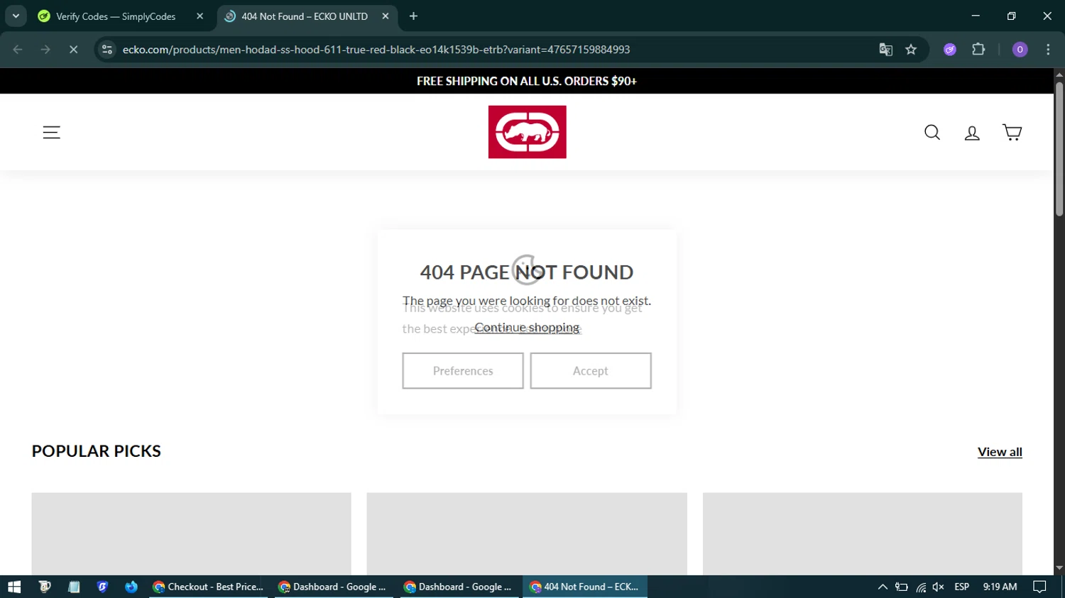 Ecko Unltd promo code screenshot showing code RODRIGUEZ15 applied at Ecko Unltd checkout page. Uploaded by SimplyCodes community member OliverRodriguez21 on Aug 27, 2025