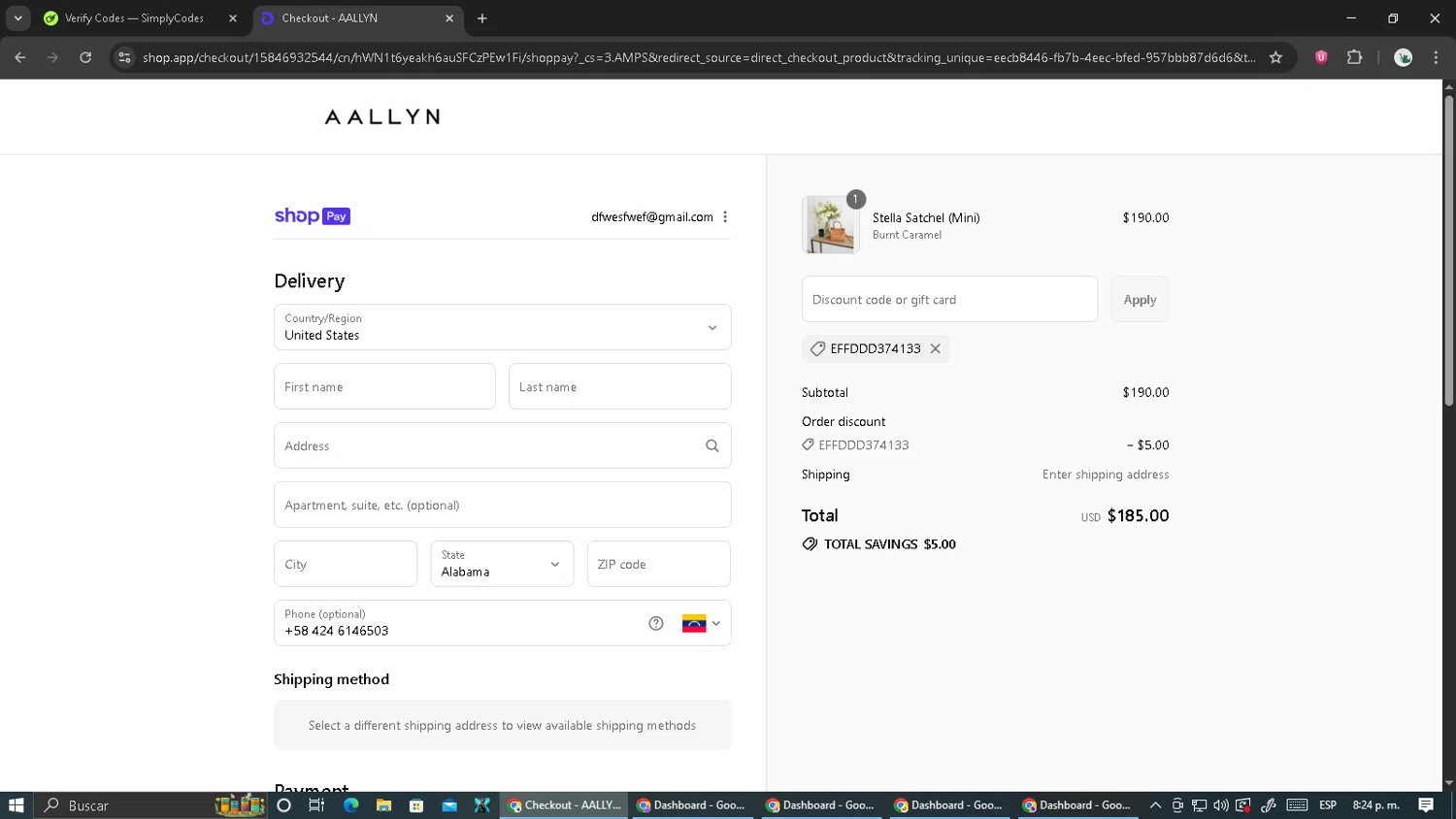 Ecko Unltd promo code screenshot showing code ECKOC10 applied at Ecko Unltd checkout page. Uploaded by SimplyCodes community member MoneyPilot9165 on Aug 17, 2025