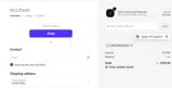Ecobee coupon verification screenshot