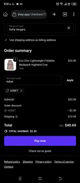 Adbet coupon verification screenshot