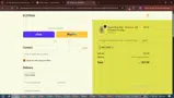 WELCOME coupon verification screenshot