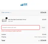 TAYLOR15 coupon verification screenshot