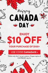 canada10 coupon verification screenshot