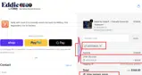 AFFEDDIE20 coupon verification screenshot