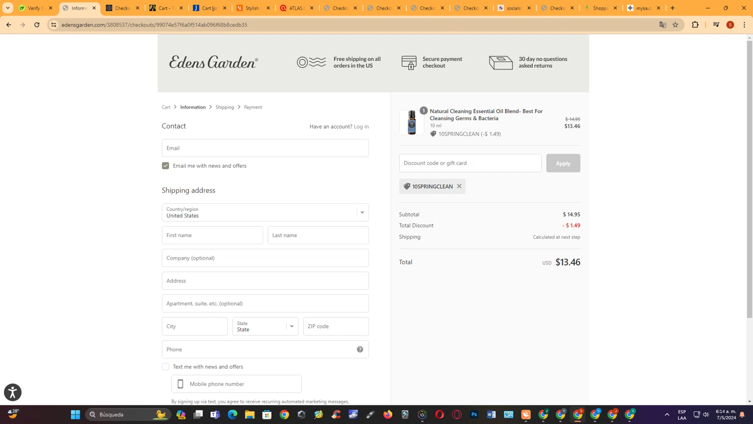 Edens Garden Promo Codes 20 Off May 2024