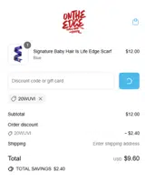 20WUVI coupon verification screenshot