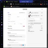 EDGE coupon verification screenshot