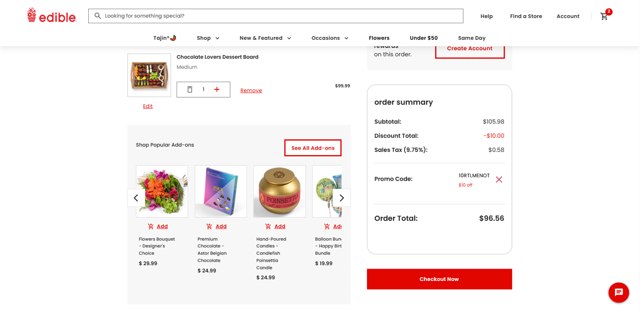 Edible Arrangements Promo Codes - $5 Off Jul 2025