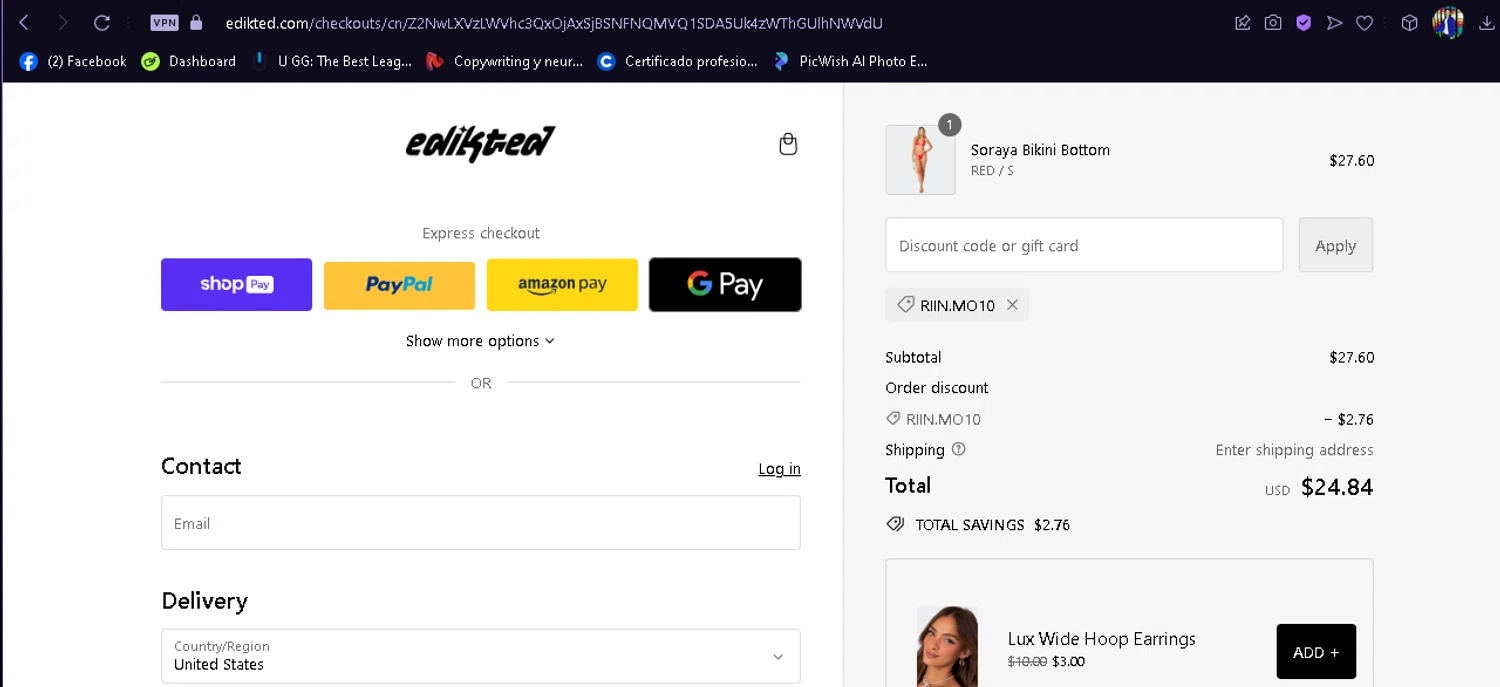 edikted Promo Codes – 10% Off | June 2024