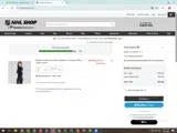 Edmonton Oilers Shop coupon verification screenshot