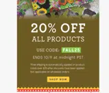 FALL25 coupon verification screenshot