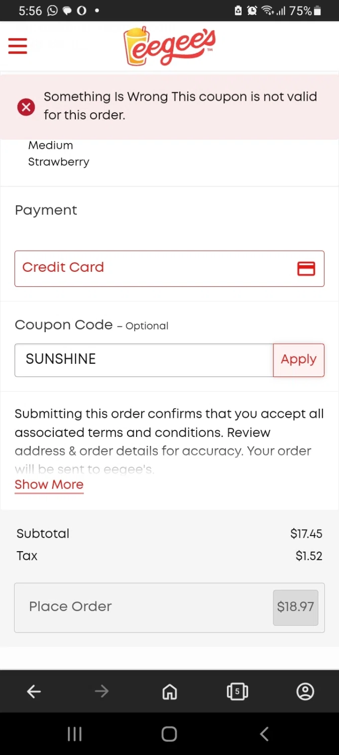 Eegee's Coupons 20 Off September 2024