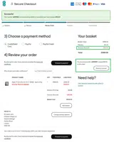 EE Store coupon verification screenshot