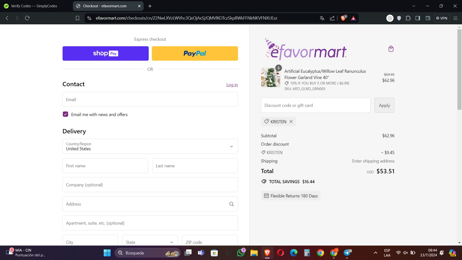 Efavormart Promo Codes 40 Off July 2024
