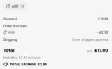 ABK coupon verification screenshot