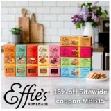 Effie's Homemade coupon verification screenshot