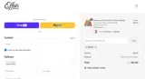 Effie's Homemade coupon verification screenshot