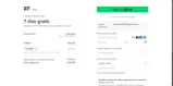 EF Hello coupon verification screenshot