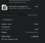 10offego coupon verification screenshot