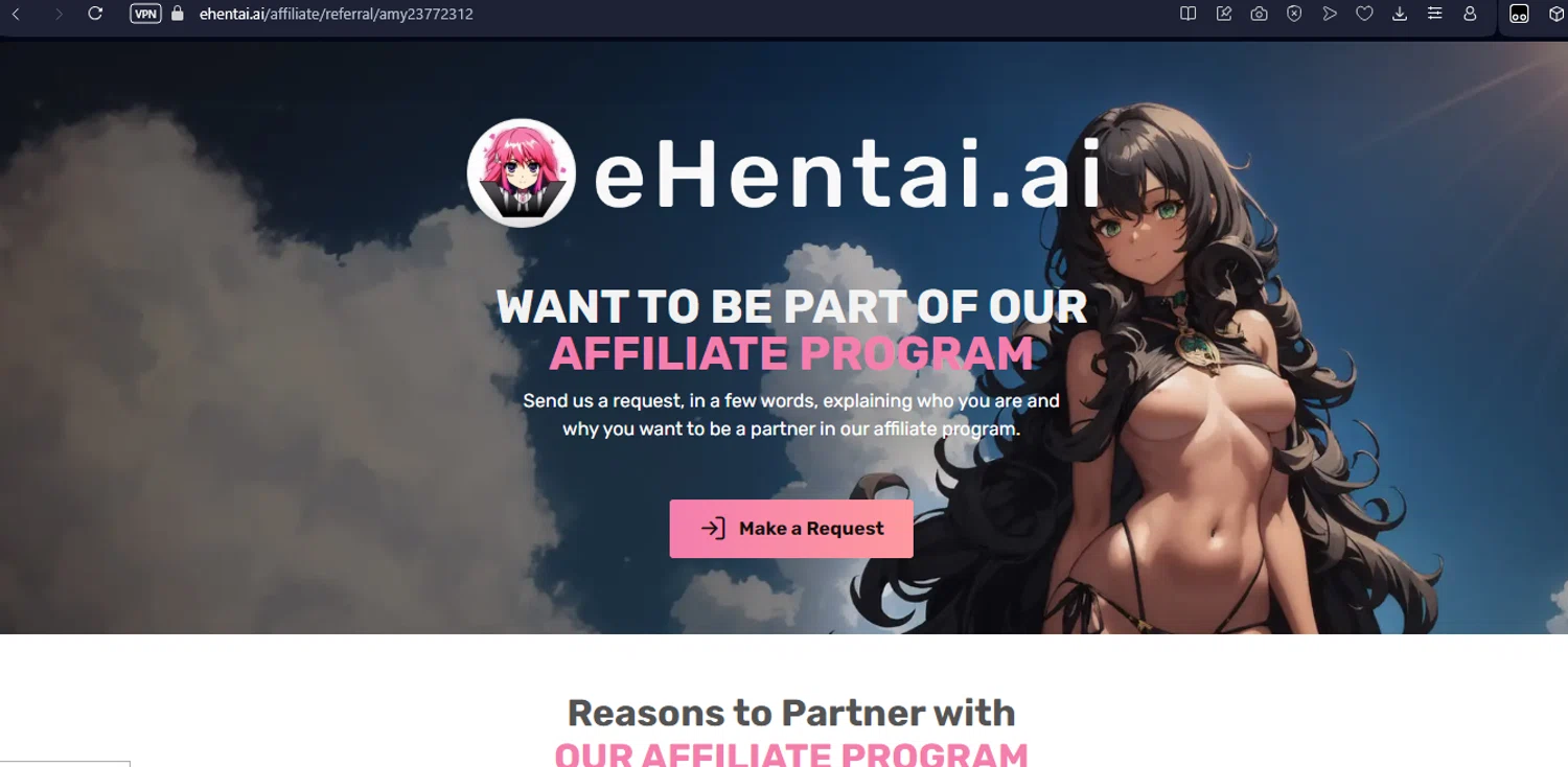 eHentai AI checkout page showing eHentai AI promo code box | Screenshot taken by SimplyCodes community member on Jan 8, 2025