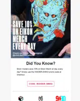 INSIDER-SWAG coupon verification screenshot