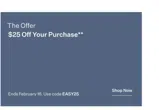 EASY25 coupon verification screenshot
