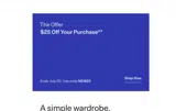 NEW25 coupon verification screenshot