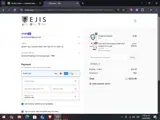 EJIS15 coupon verification screenshot