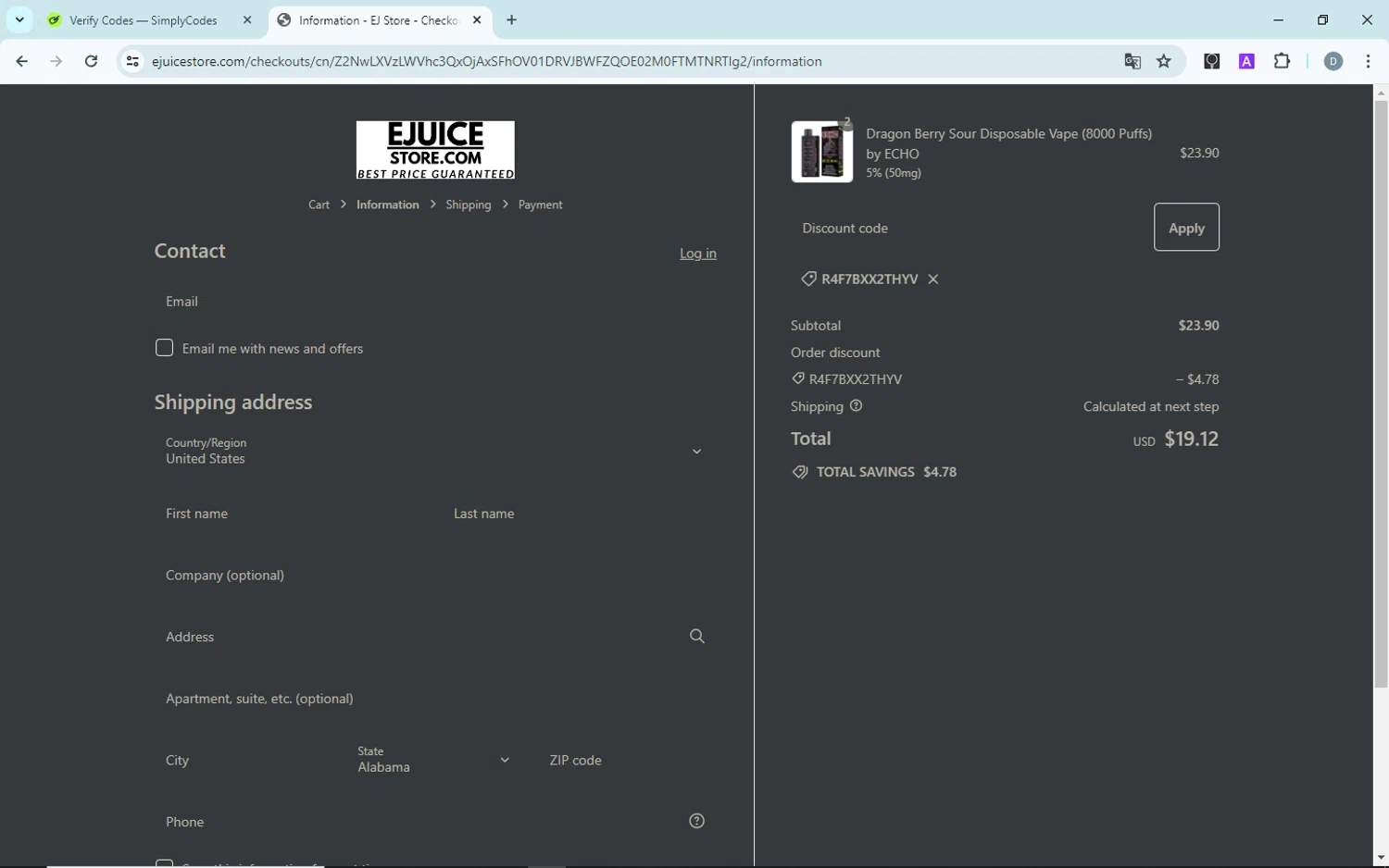 Ejuice Store Promo Codes 20 Off June 2024