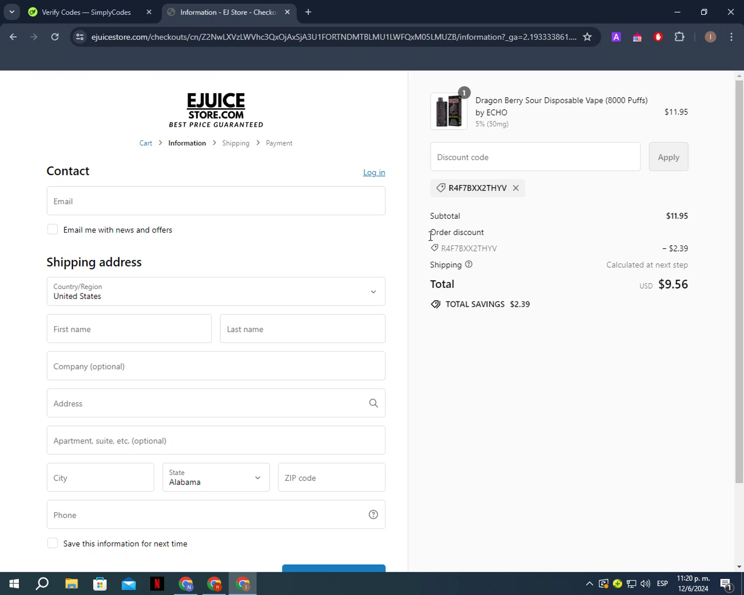 Ejuice Store Coupons 20 Off August 2024