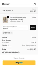 EK0630 coupon verification screenshot