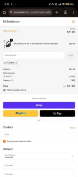 Save15 coupon verification screenshot
