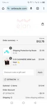 20tracyn coupon verification screenshot