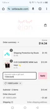 10declash coupon verification screenshot