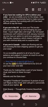 ELATELOVESYOU10 coupon verification screenshot