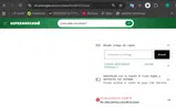 El Corte Inglés coupon verification screenshot