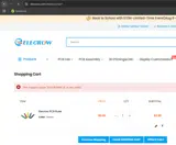 ELECROWPCB coupon verification screenshot