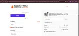 Electric Fireplaces Plus coupon verification screenshot