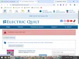 Electric Quilt coupon verification screenshot