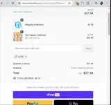 LOVE coupon verification screenshot