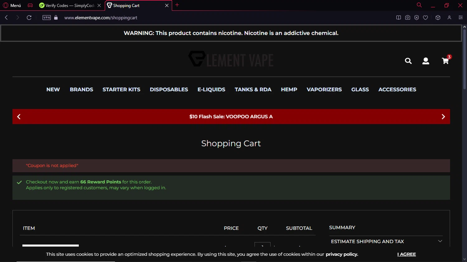 elf bar vape uk Element Vape Coupon main image 1