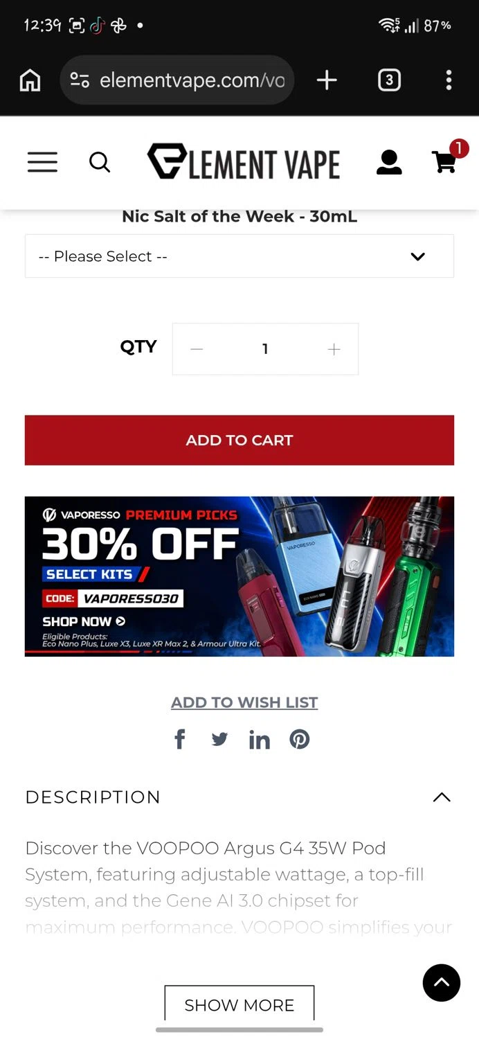 element vape discounts Element Vape Promo Codes