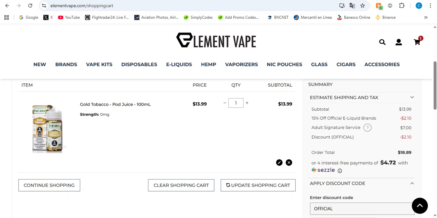 elf bar vape uk 45% OFF Element Vape Coupon 2018 Coupon Codes main image 1