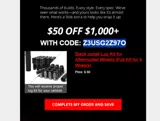 Element Wheels coupon verification screenshot