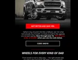 Element Wheels coupon verification screenshot